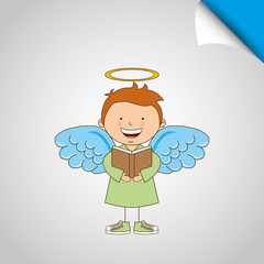 cute angel design 