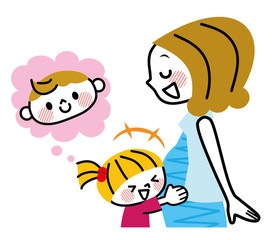 妊婦　親子