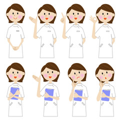 看護師　表情　バリエーション