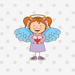 cute angel design 