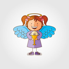 cute angel design 