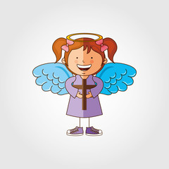 cute angel design 