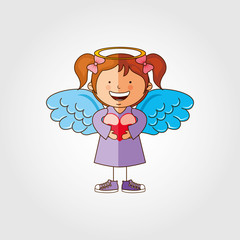 cute angel design 