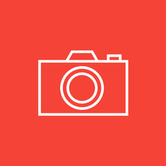 Camera line icon.