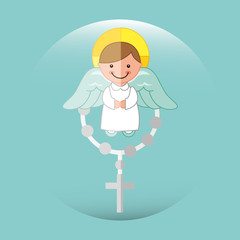 cute angels design 