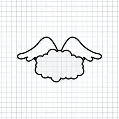 angels wings design 