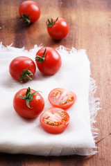 Tomatoes. red ripe tomatoes