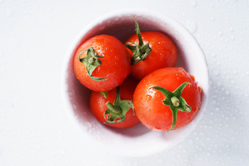 Tomatoes. red ripe tomatoes