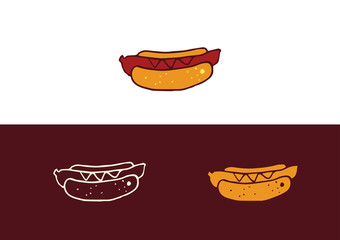 Hotdog Vector