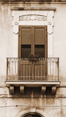 Fototapeta na wymiar Window in Ragusa