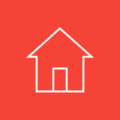 House line icon.