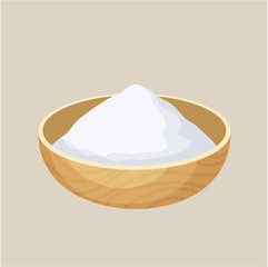 Pile in bowl