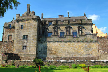 Stirling castle keep, Scotland