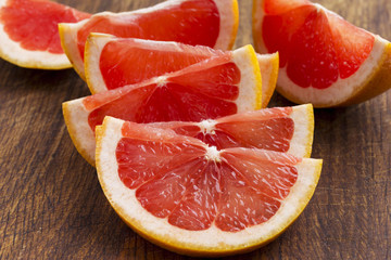Fototapeta na wymiar a juicy grapefruit