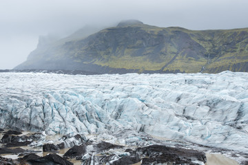 Jokulsarlon glacier. Vatnajokull National Park. Iceland. August.