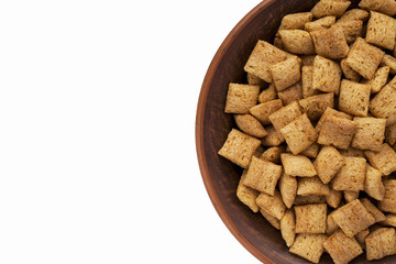 handful of dry cereal