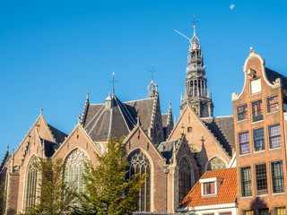 Fototapeta premium Old Church in Amsterdam