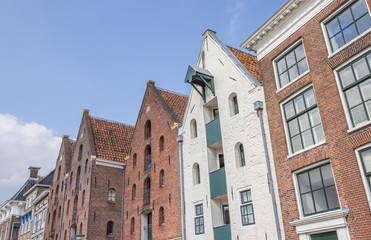Old warehouses at the Hoge Der A in Groningen