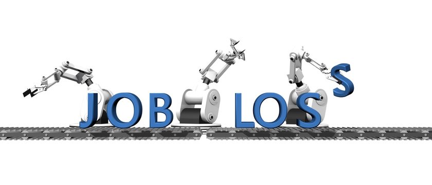 Productie van het woord baanverlies