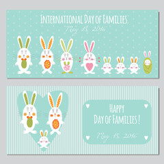 Families Day set of banners