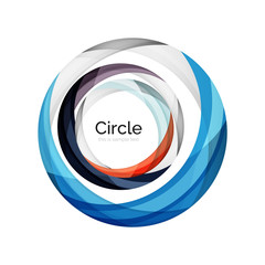 Vector swirl icon or background