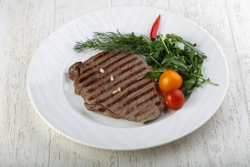 Grilled beaf steak