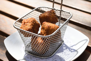 Square croquettes