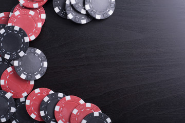 Poker chips for casino game