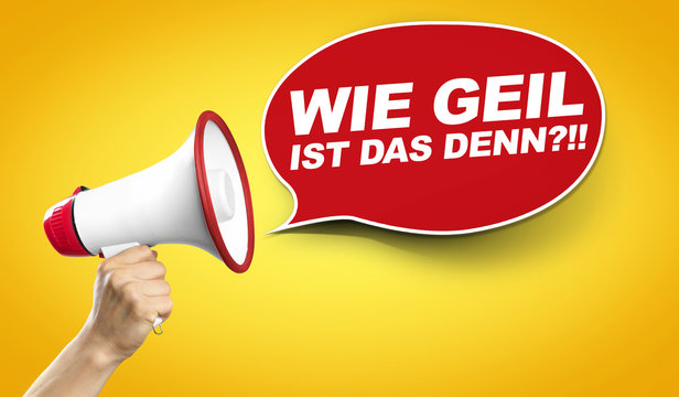 Wie geil ist das denn!