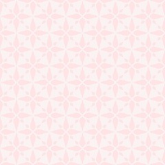 Pink seamless abstract rhombus lace pattern.