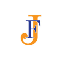 FJ logotype simple modern