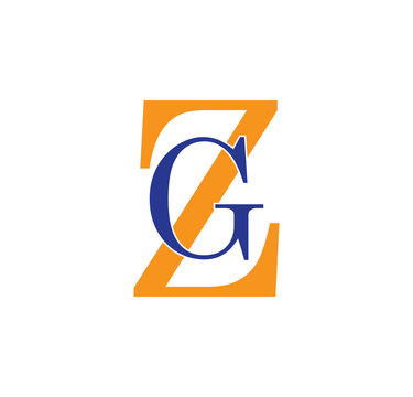 GZ logotype simple modern