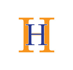 HH logotype simple modern