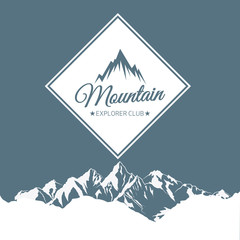 Mountain logos - 107829263