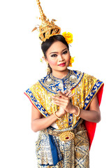 Thailand Dancing art “Khon” that high class of dance in Siam