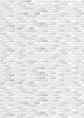 mur de briques blanc