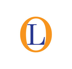 LO logotype simple modern