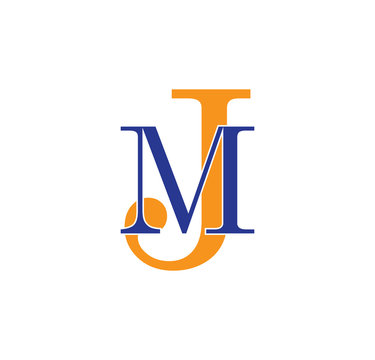 MJ logotype simple modern