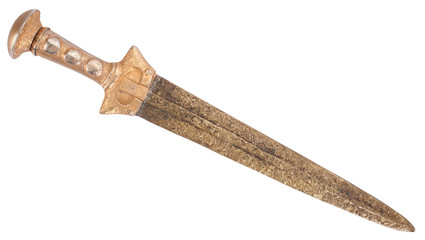 Ancient short sword dagger old knife