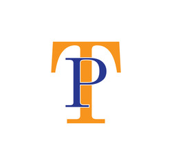 PT logotype simple modern