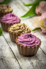 Luxury chocolate candies 