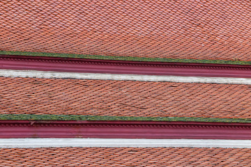 Thailand art architecture temple roof texture