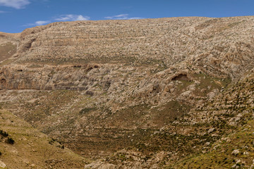 Mountains of the canyon Negev Desert in Israel