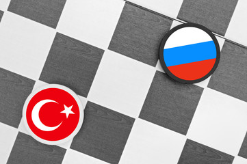 Draughts (Checkers) - Turkey vs Russia 