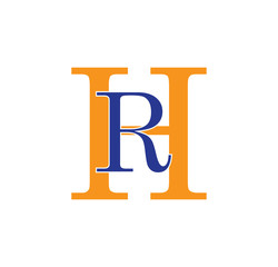 RH logotype simple modern