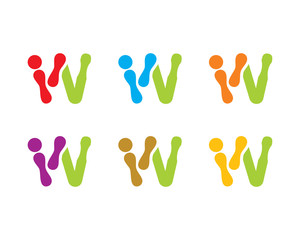 W Letter Logo