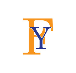 YF logotype simple modern
