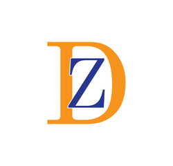 ZD logotype simple modern