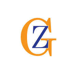 ZG logotype simple modern