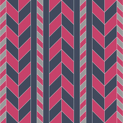 Obraz premium Seamless geometric vector pattern